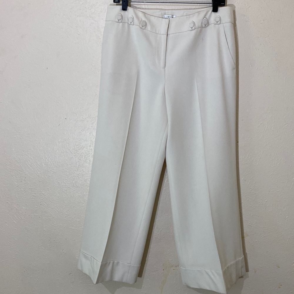Ann Taylor Off White Pants w/ Pockets
